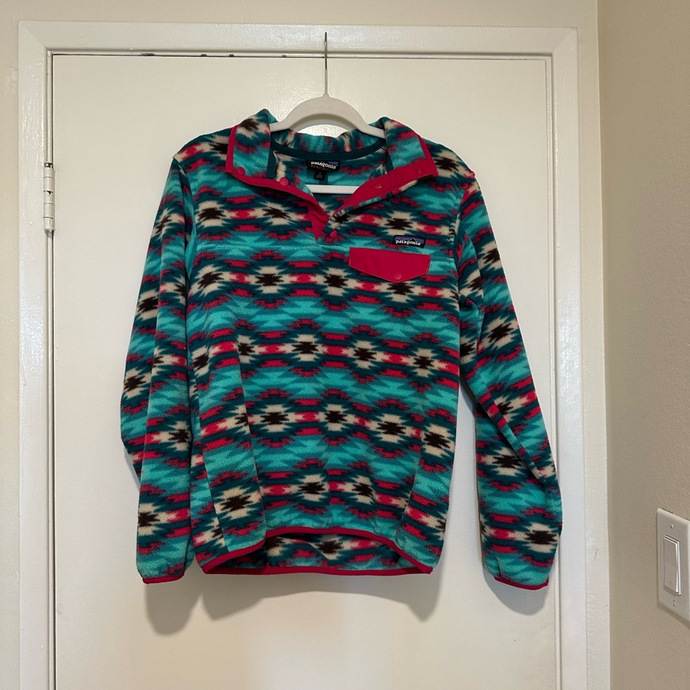Patagonia Lightweight Patterned Pullover - image 1